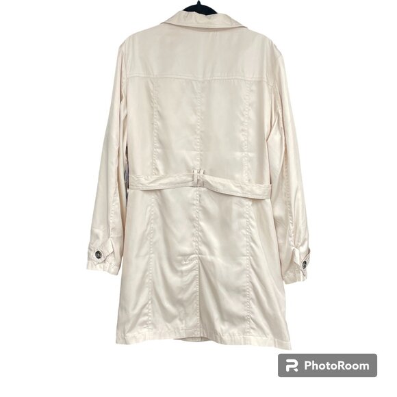 NWT!‎ Women's COFFEESHOP Khaki Trench Coat/Jacket- Size XXL - Picture 2 of 16